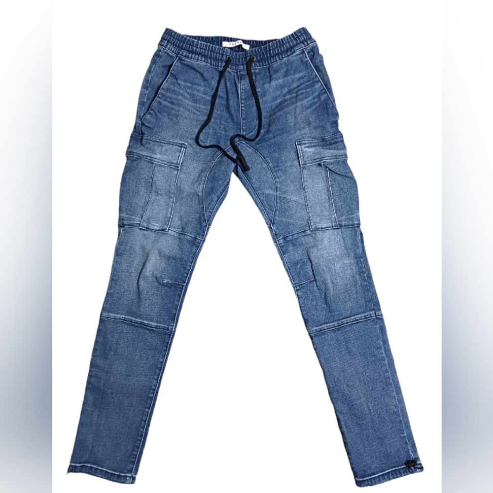 Men's Pacsun Denim Cargo Joggers - EUC - Small